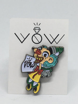 Squiggle crew pin